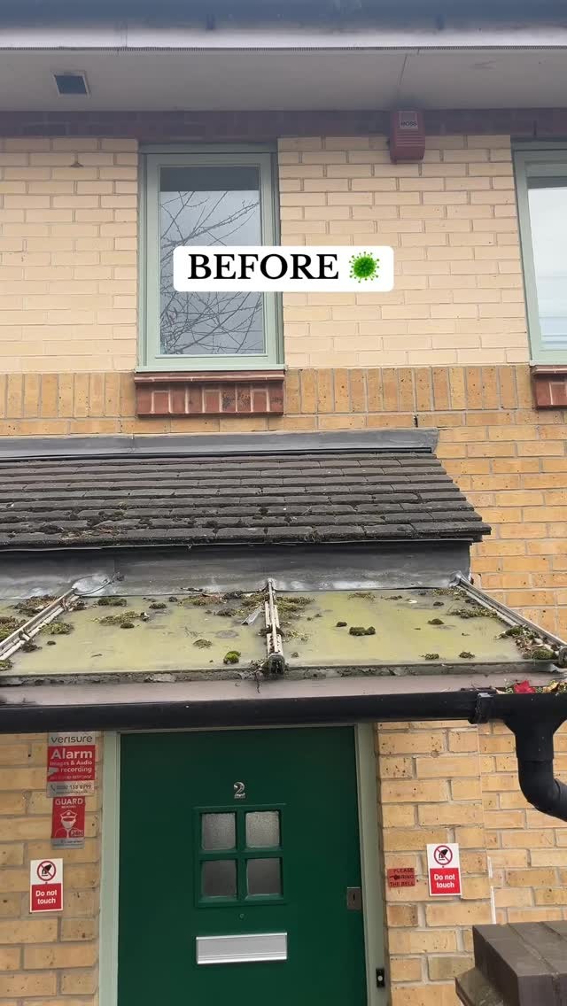 Clean brick wall exterior